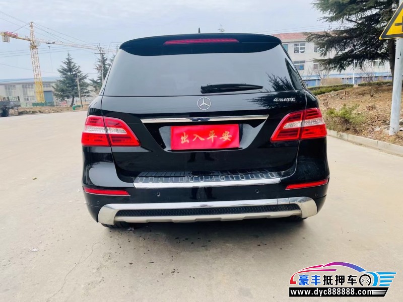 14年奔驰ML轿车抵押车出售