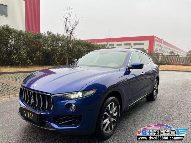 18年玛莎拉蒂莱万特轿车抵押车出售