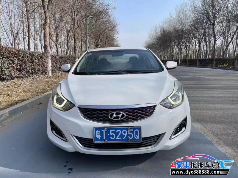 18年现代朗动轿车抵押车出售