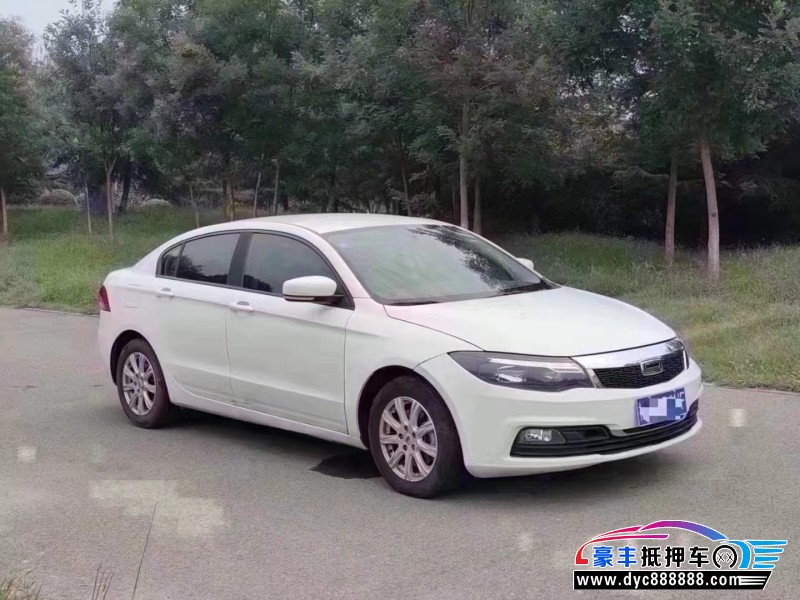 19年观致观致3轿车抵押车出售