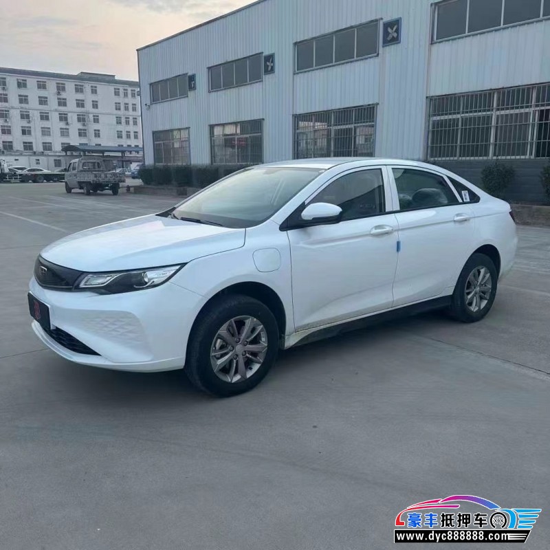 24年吉利帝豪EV轿车抵押车出售