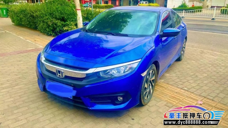 17年本田思域轿车抵押车出售