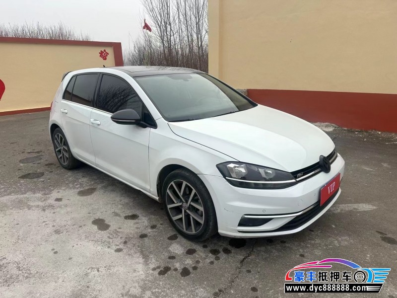 20年大众高尔夫轿车抵押车出售