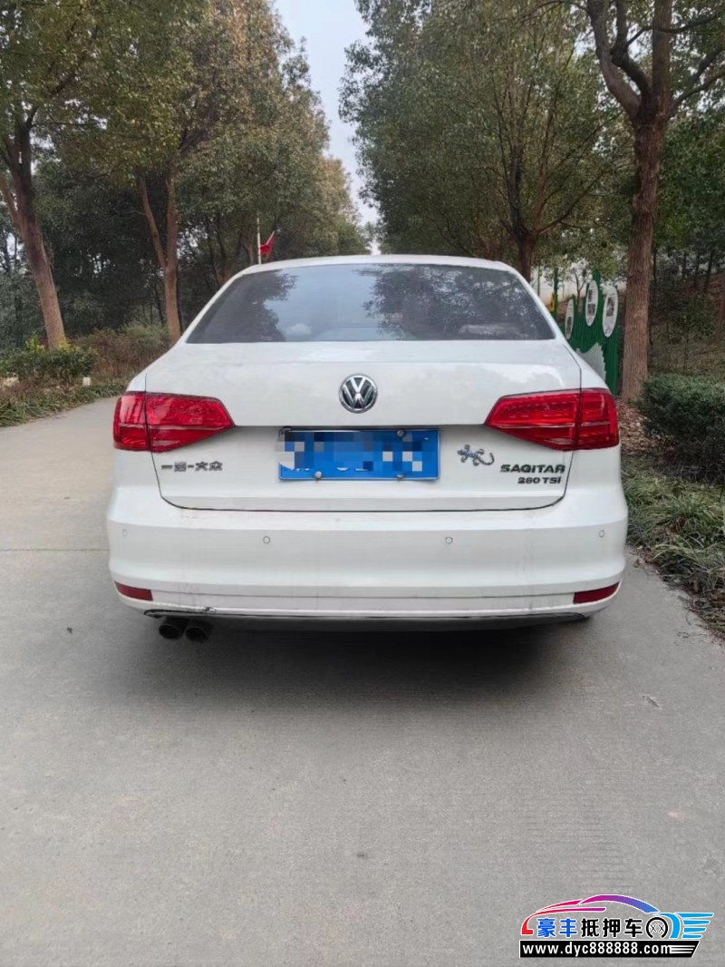 18年大众速腾轿车抵押车出售