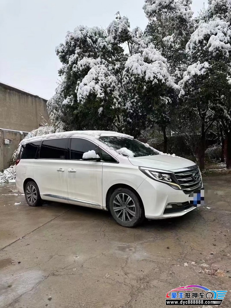 19年传祺GM8MPV抵押车出售