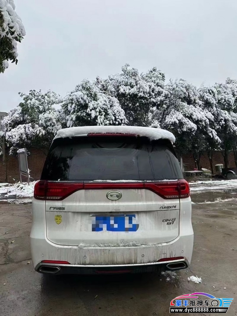 19年传祺GM8MPV抵押车出售