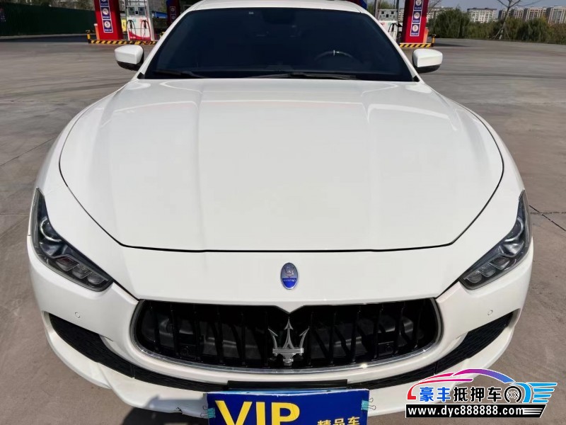 17年玛莎拉蒂Ghibli轿车抵押车出售