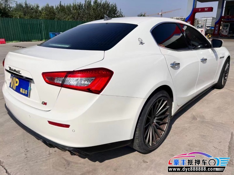 17年玛莎拉蒂Ghibli轿车抵押车出售