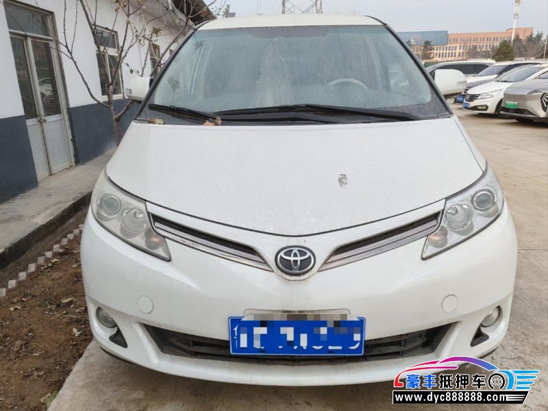 19年丰田普瑞维亚轿车抵押车出售