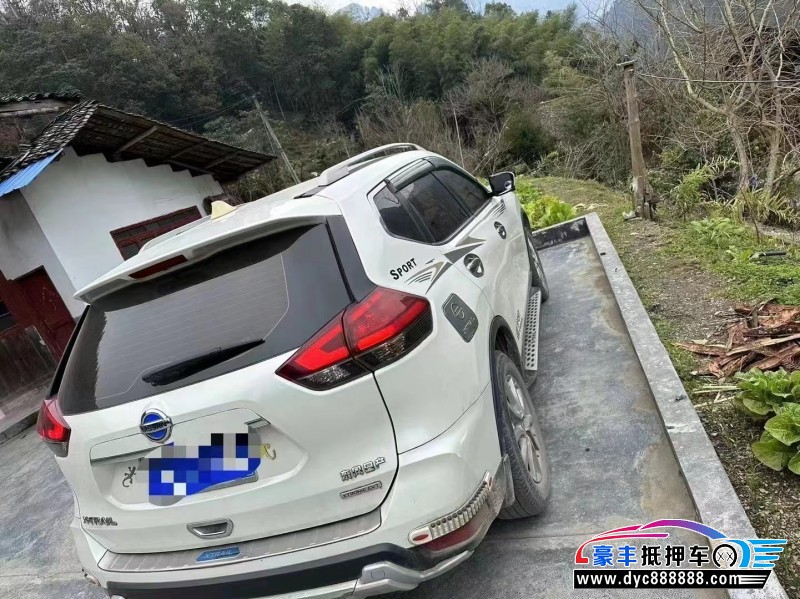 19年日产奇骏轿车抵押车出售