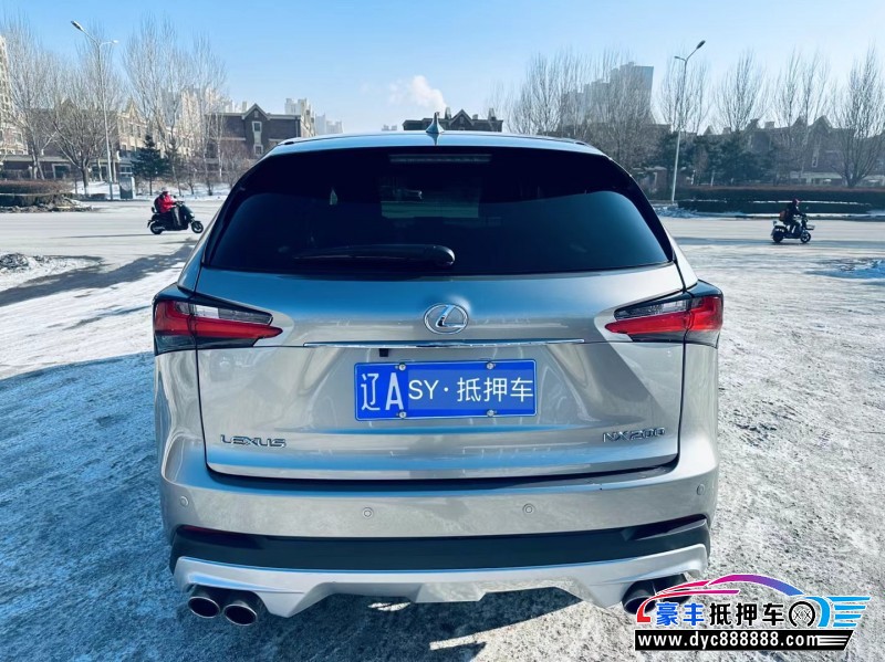 16年雷克萨斯NX轿车抵押车出售