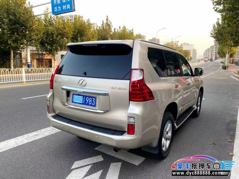 13年雷克萨斯GX轿车抵押车出售