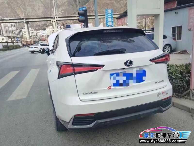 21年雷克萨斯NX轿车抵押车出售