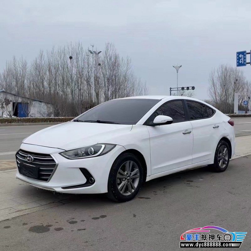 18年现代领动轿车抵押车出售