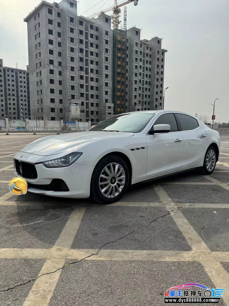 15年玛莎拉蒂Ghibli轿车抵押车出售