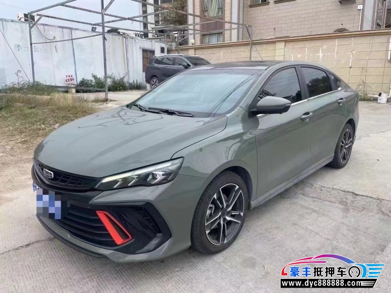 23年吉利缤瑞轿车抵押车出售