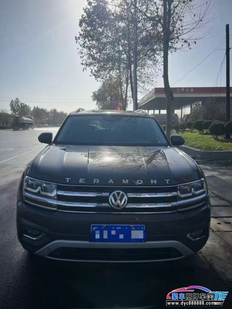 17年大众途昂SUV抵押车出售