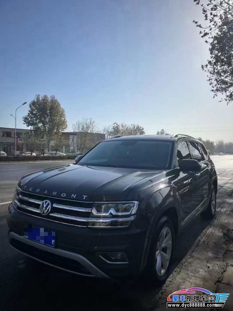 17年大众途昂SUV抵押车出售