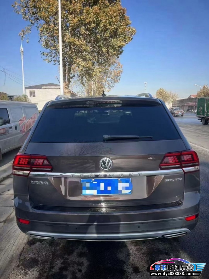 17年大众途昂SUV抵押车出售