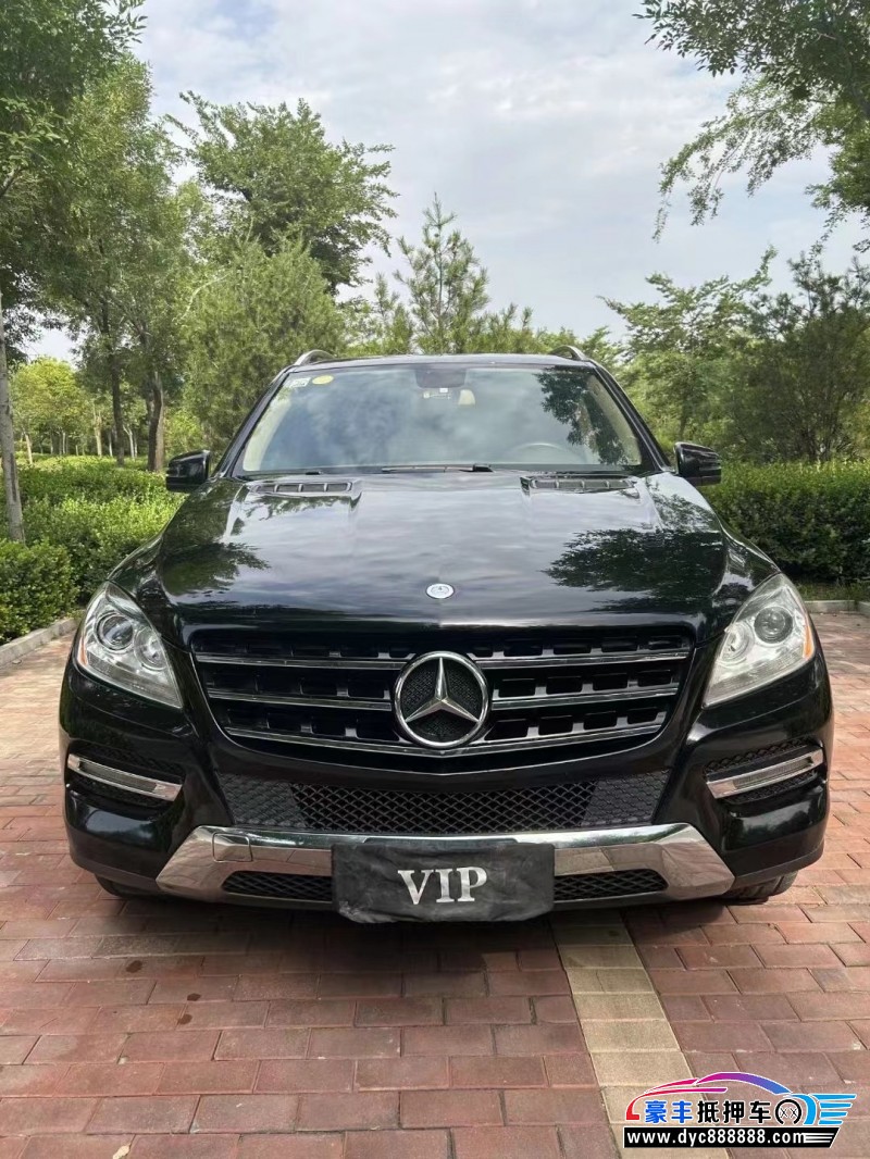 14年奔驰MLSUV抵押车出售