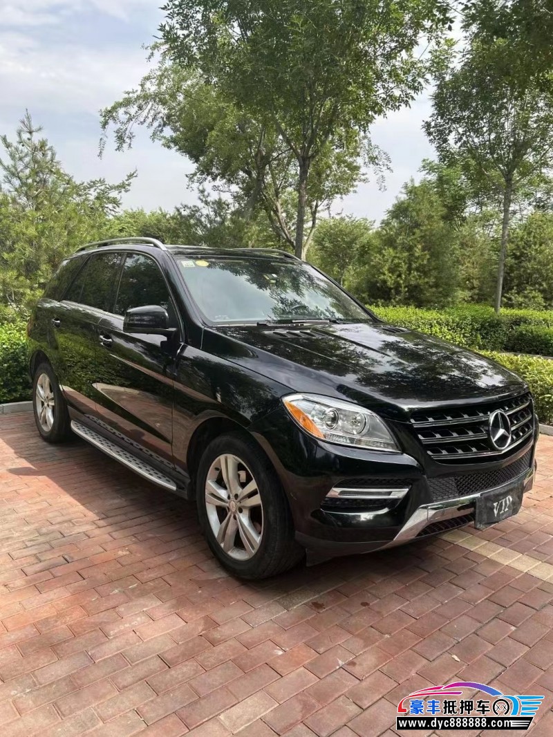 14年奔驰MLSUV抵押车出售