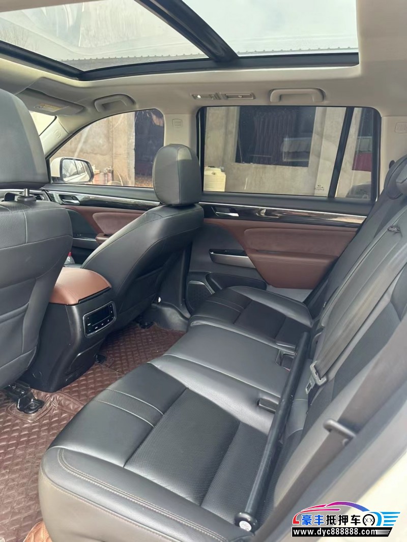 19年传祺GS8轿车抵押车出售