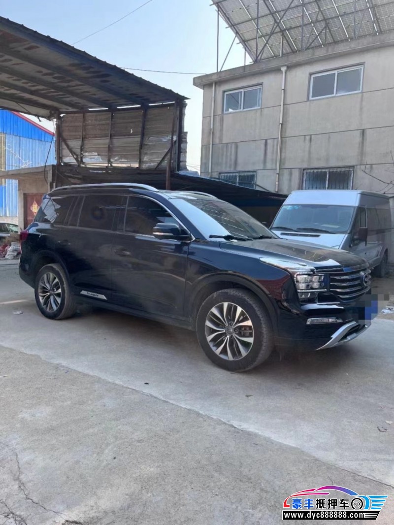 19年传祺GS8轿车抵押车出售