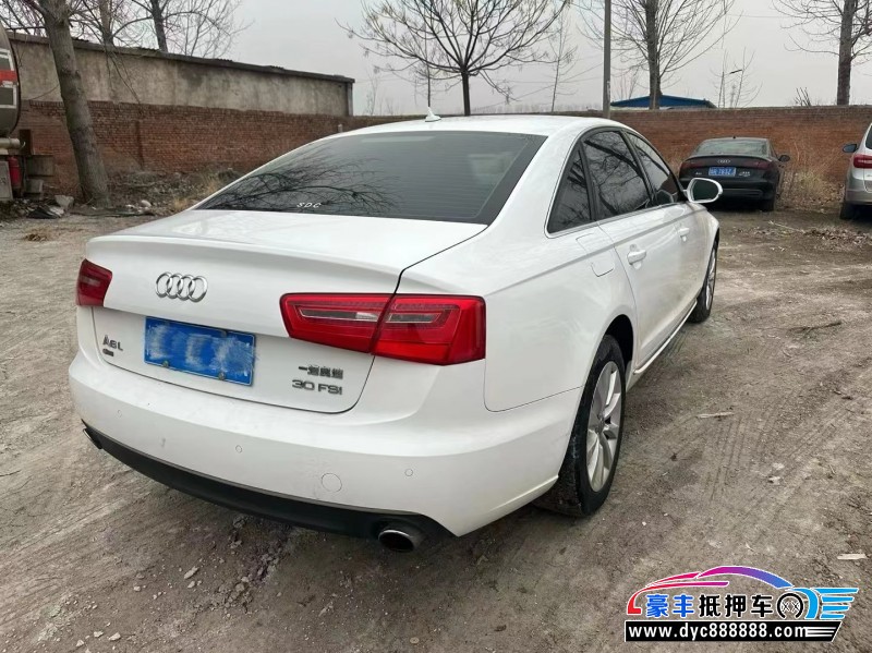 15年奥迪A6L轿车抵押车出售