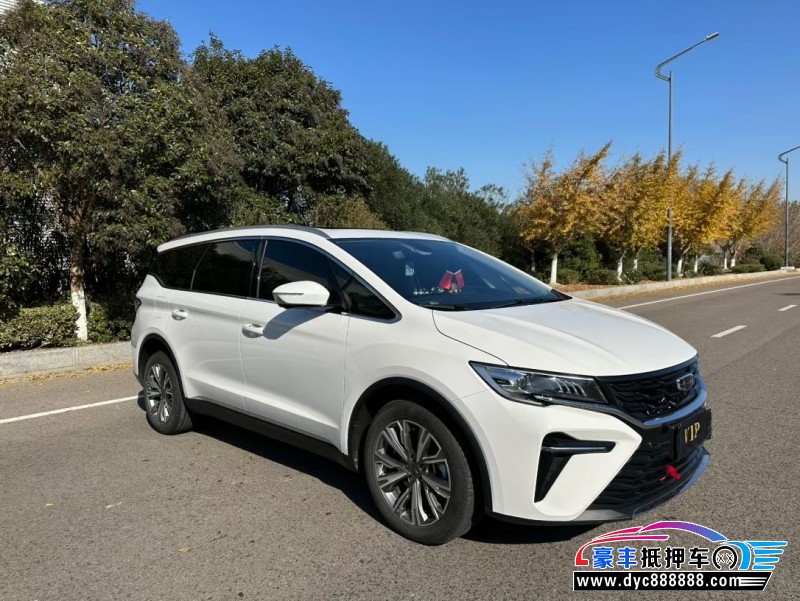 22年吉利嘉际轿车抵押车出售