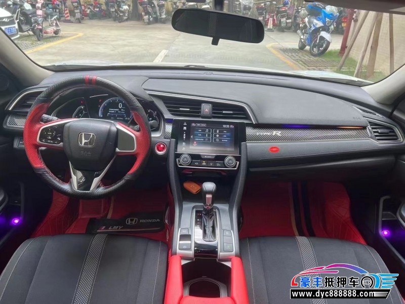 21年本田思域轿车抵押车出售