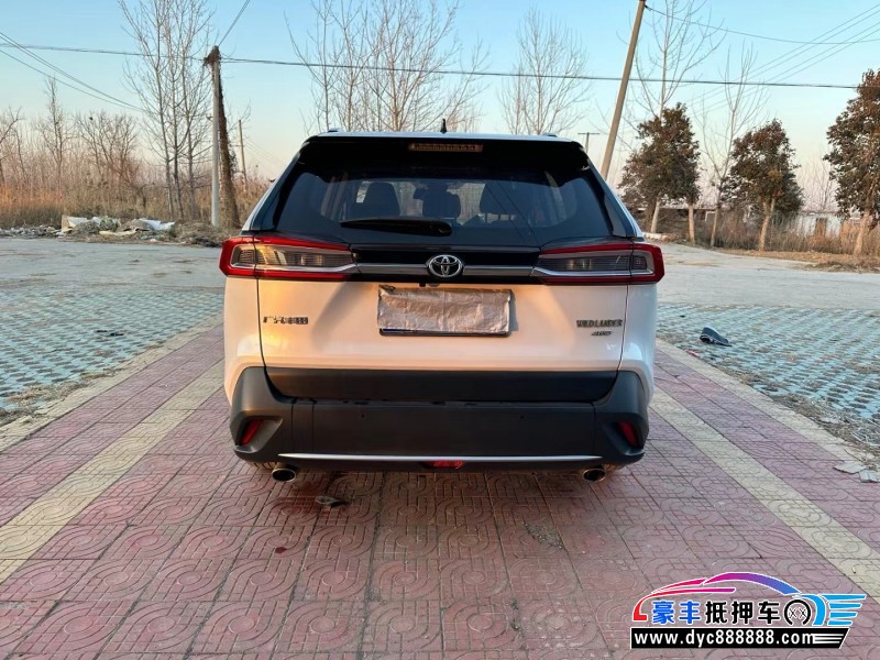 21年丰田威兰达轿车抵押车出售