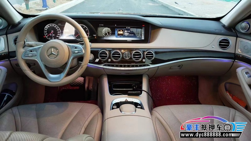 19年奔驰S轿车抵押车出售