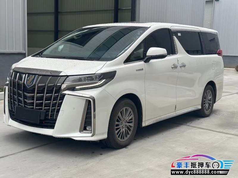 23年丰田埃尔法轿车抵押车出售