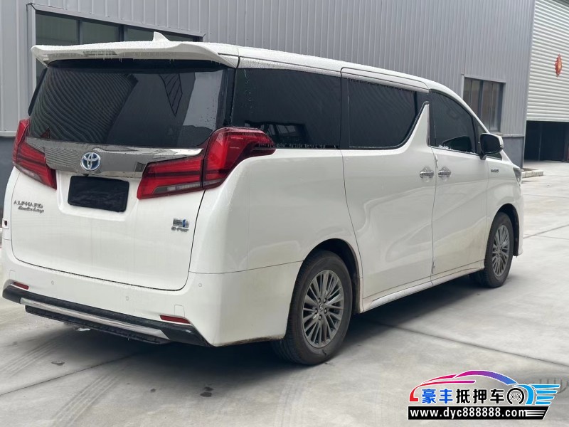 23年丰田埃尔法轿车抵押车出售