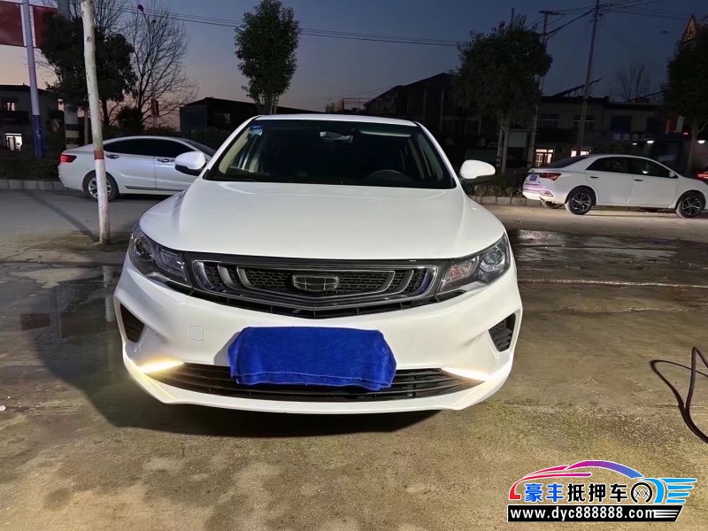 19年吉利帝豪轿车抵押车出售