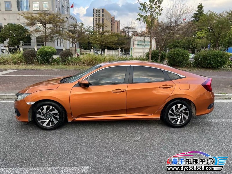 18年本田思域轿车抵押车出售
