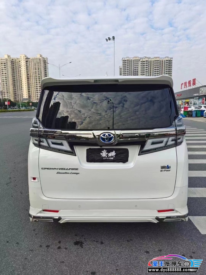 22年丰田威尔法轿车抵押车出售