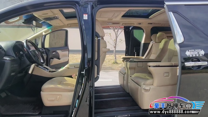 19年丰田威尔法轿车抵押车出售