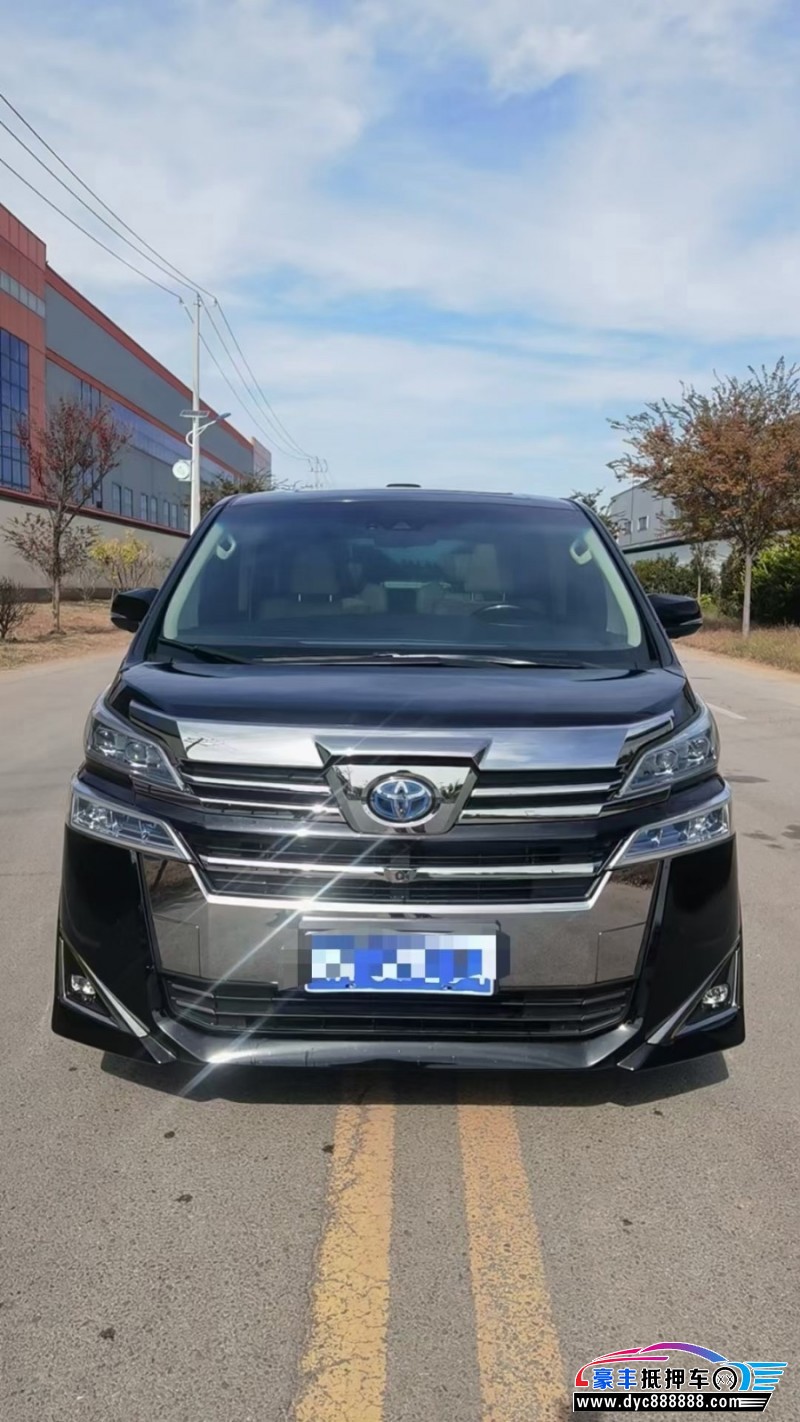 19年丰田威尔法轿车抵押车出售