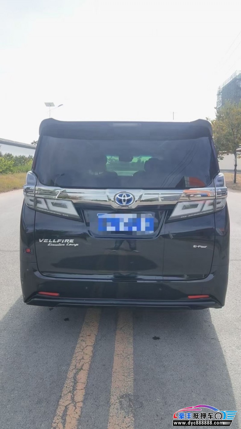 19年丰田威尔法轿车抵押车出售