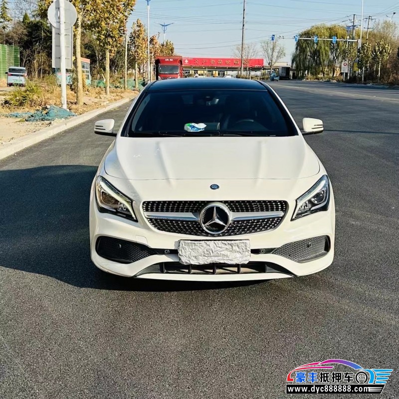 17年奔驰CLA轿车抵押车出售