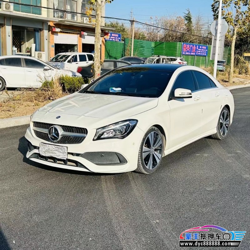 17年奔驰CLA轿车抵押车出售