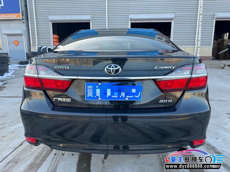 16年丰田凯美瑞轿车抵押车出售