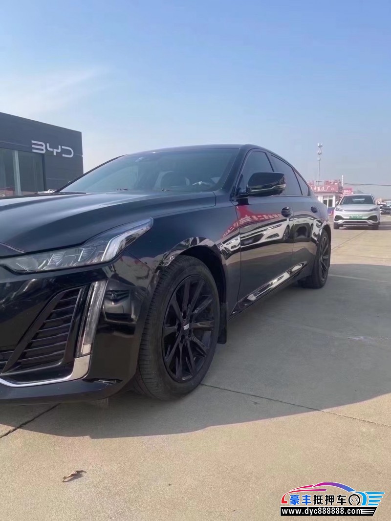 22年凯迪拉克CT5轿车抵押车出售