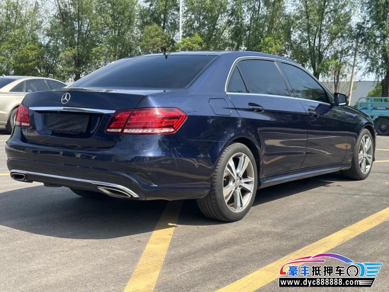 15年奔驰E轿车抵押车出售