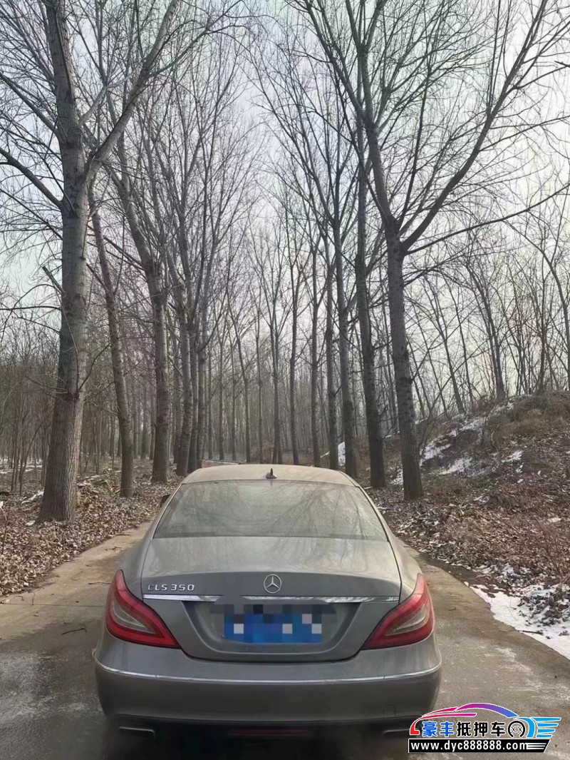 12年奔驰CLS轿车抵押车出售