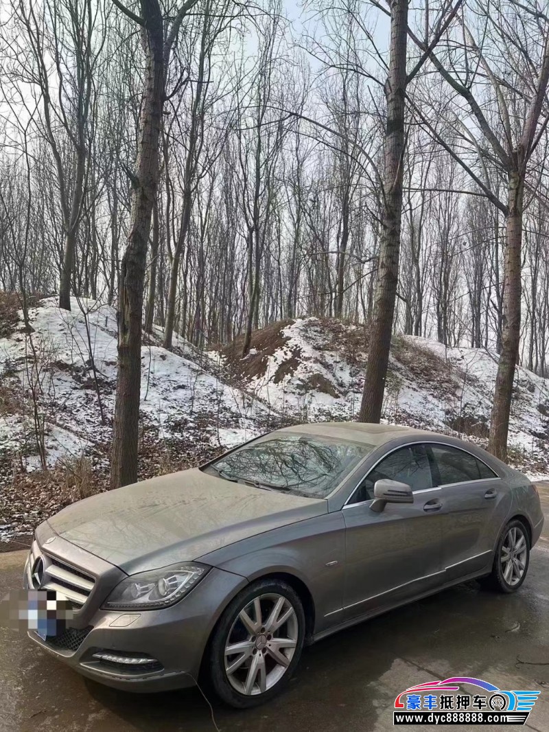 12年奔驰CLS轿车抵押车出售