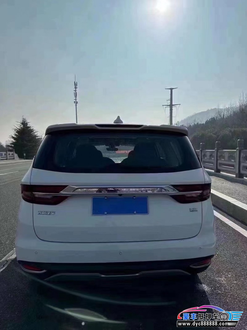 20年吉利嘉际轿车抵押车出售