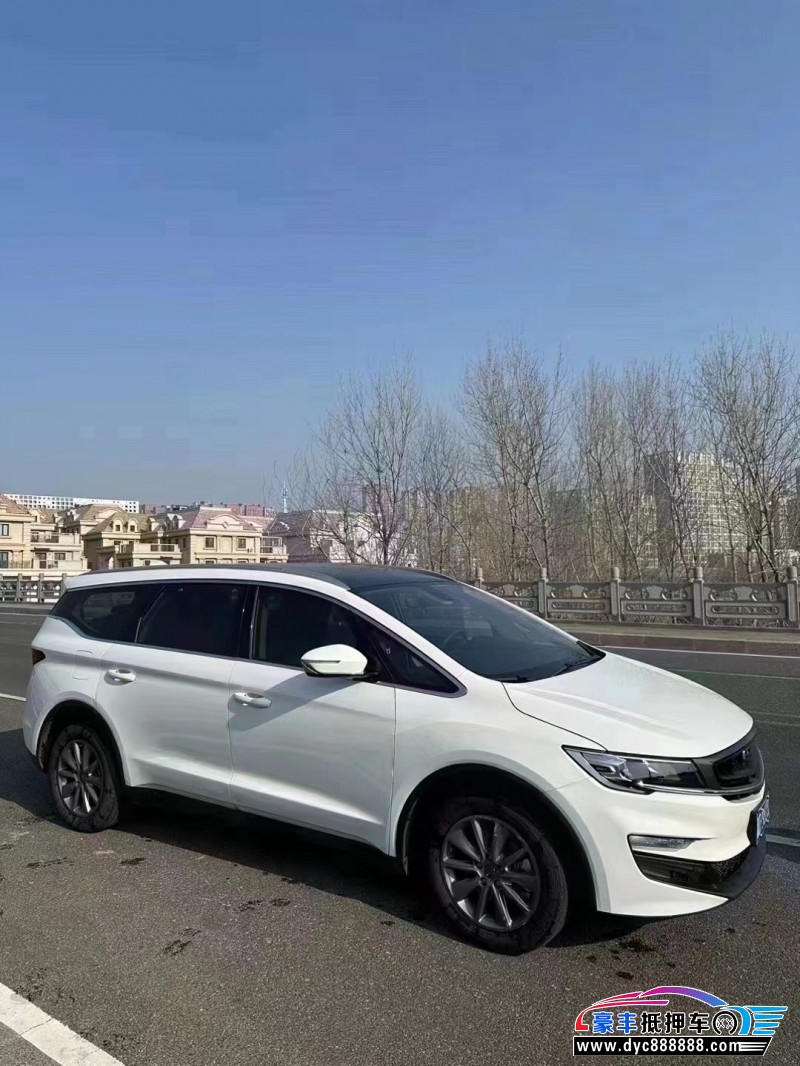 20年吉利嘉际轿车抵押车出售