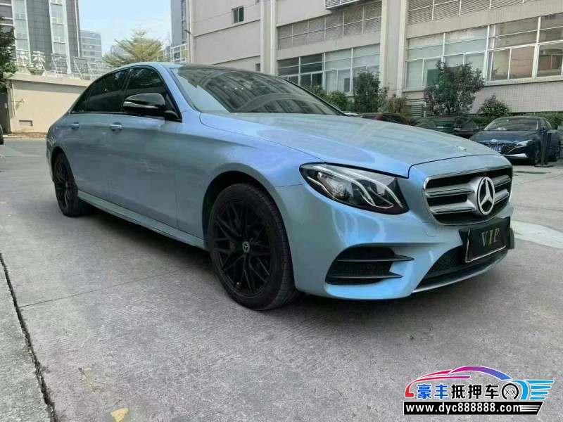 18年奔驰E轿车抵押车出售